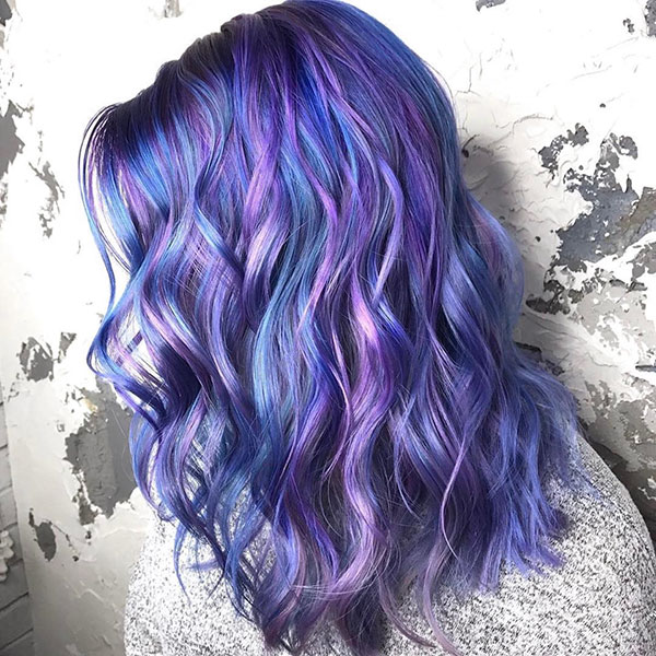 Medium Purple Hairstyles In 2020