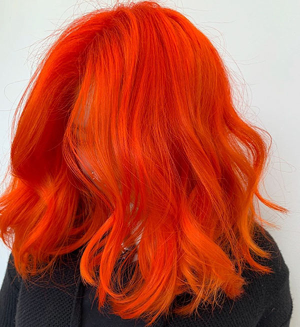 Medium Orange Hair Color