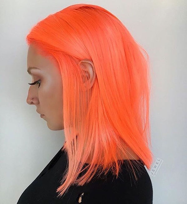 Medium Orange Hairstyles