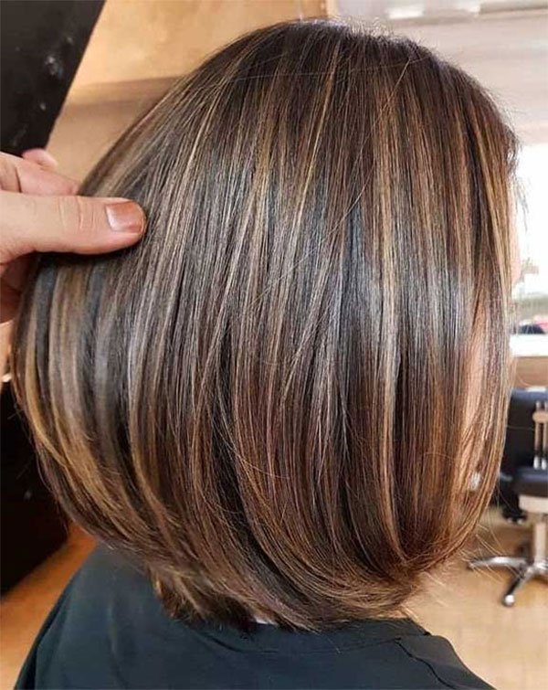 Medium Brown Hair With Light Brown Highlights