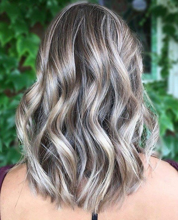 Silver Hair Highlights