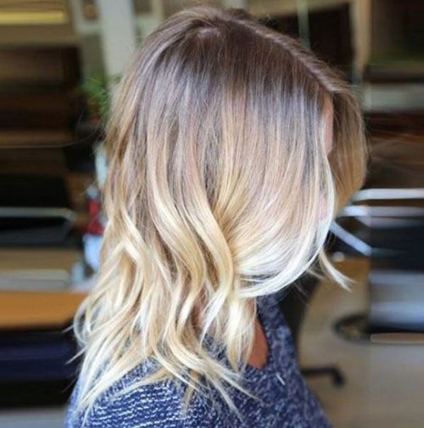 Blonde Ombre for Medium-To-Long Hair