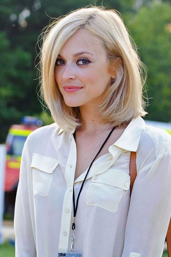 Blonde A-Line Bob Hairstyle